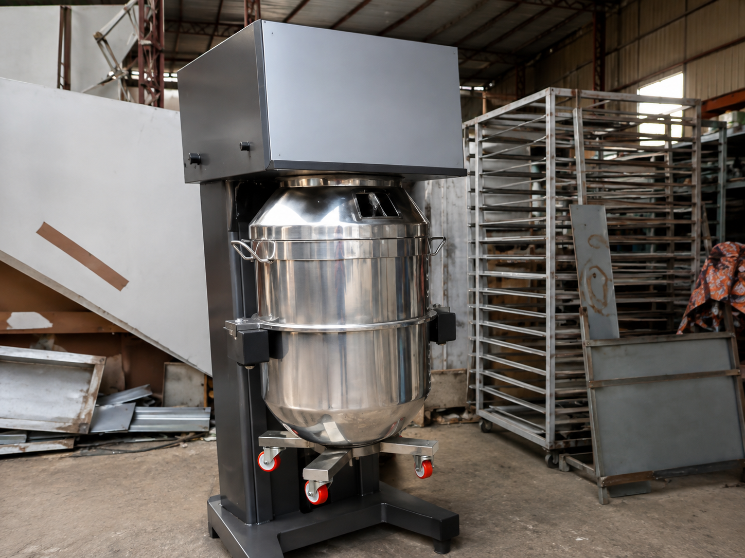 Biscuit Planetary Mixer with Scraper & Cookies Dropping Machine