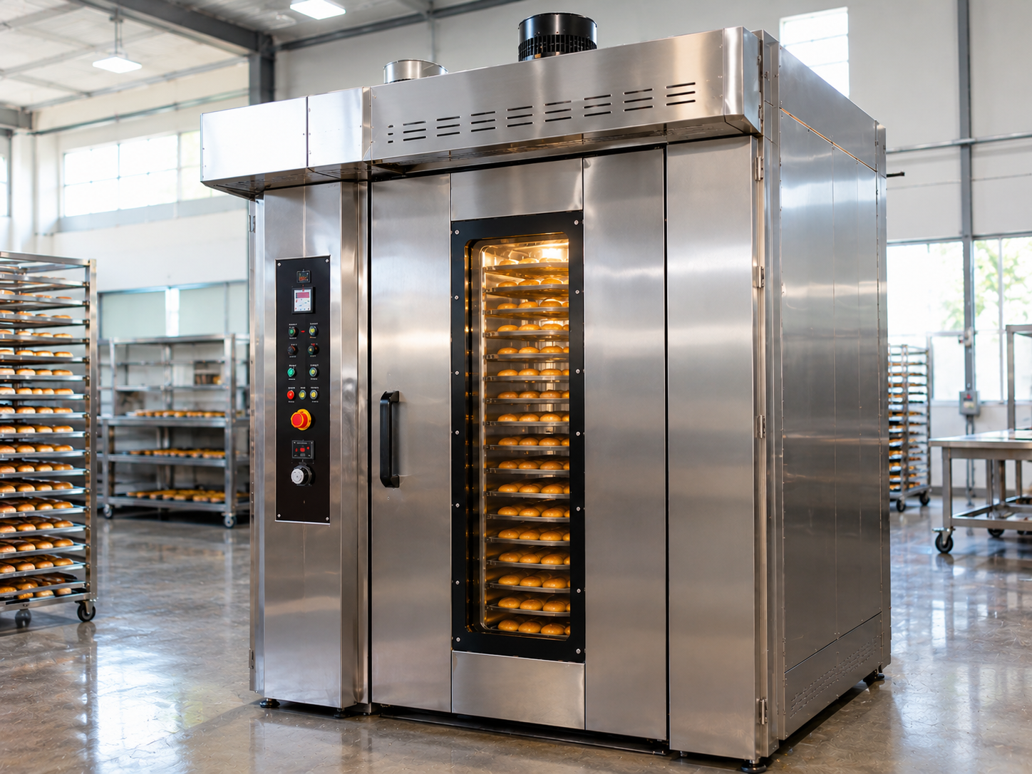 24 Tray Commercial Rotary Rack Oven