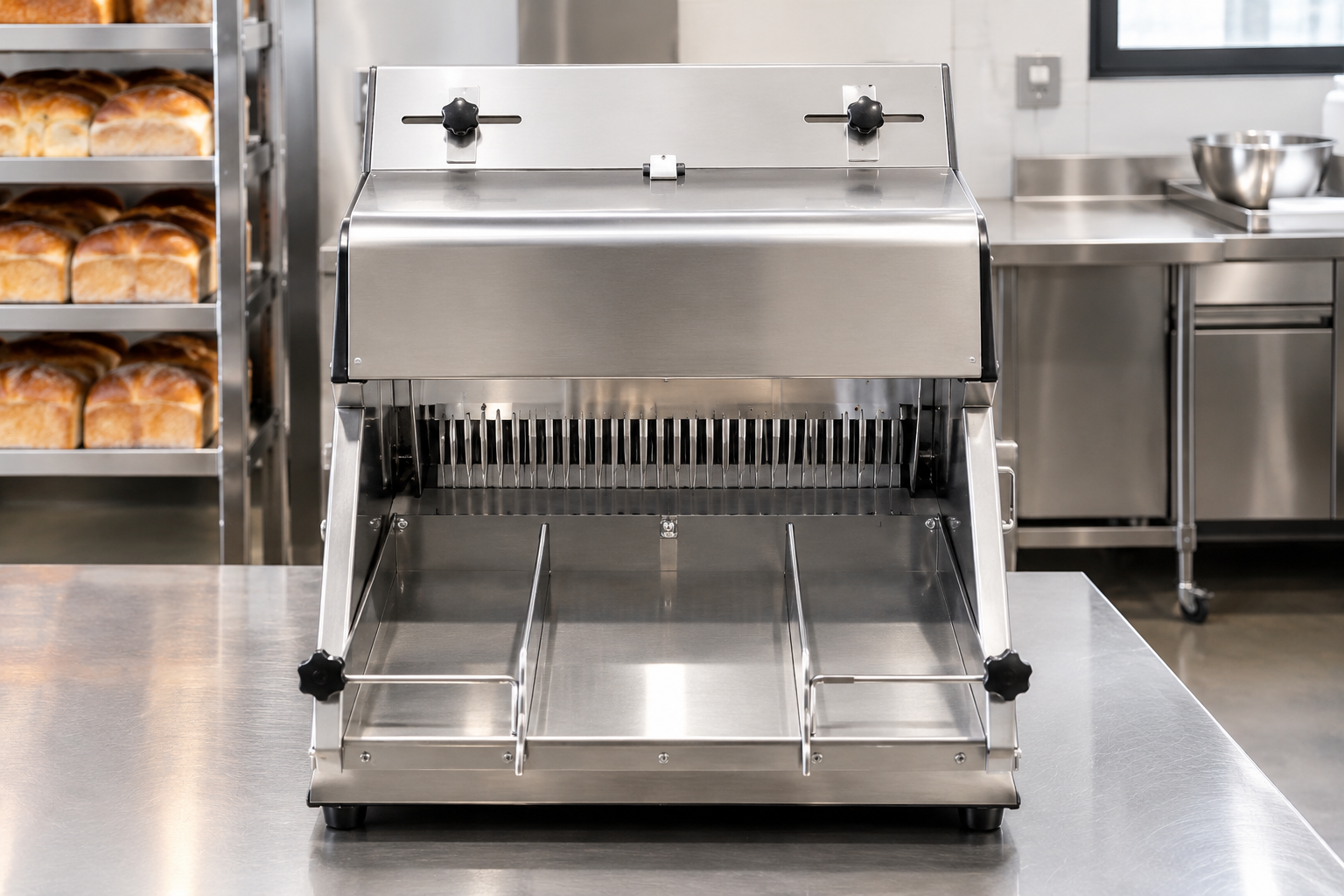Commercial Bread Slicer Machine