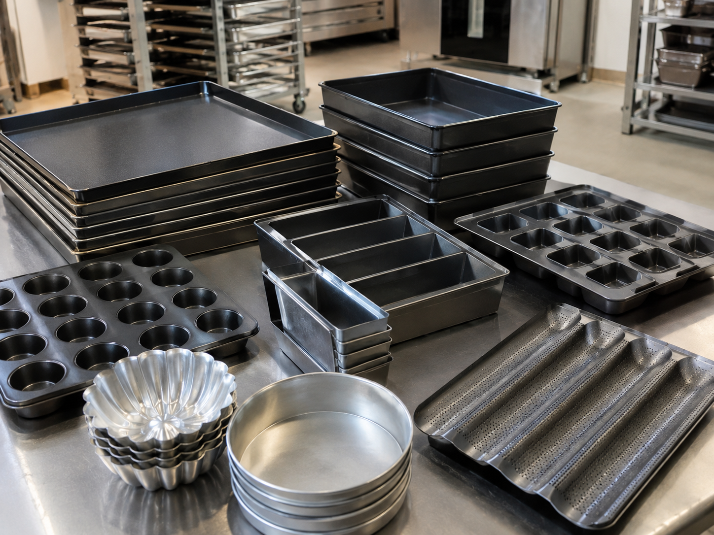Commercial Bread & Bakery Tray Moulds