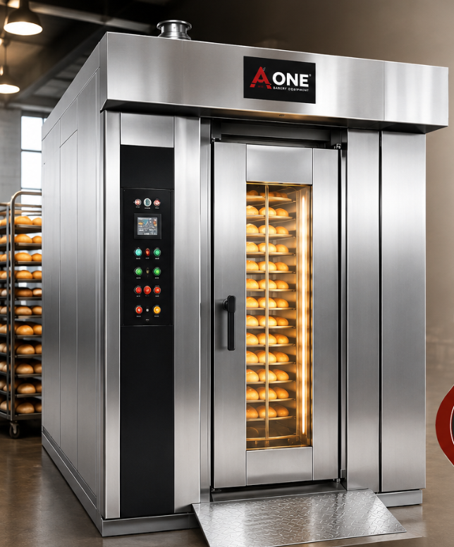 Scaling Up Production: The Power of the 84 Tray Rotary Rack Oven