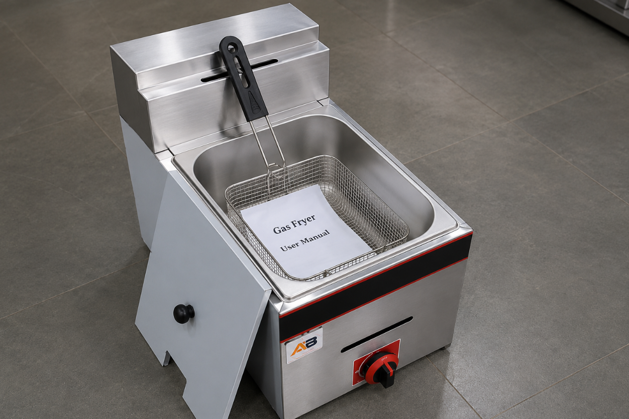 6 Liter Gas Fryer: Compact Commercial Frying Solution
