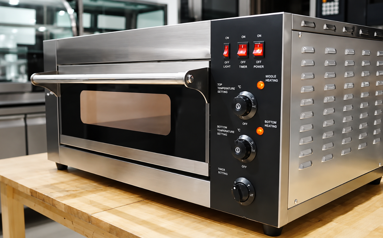 1 Deck 1 Tray Oven – Compact Baking Solution